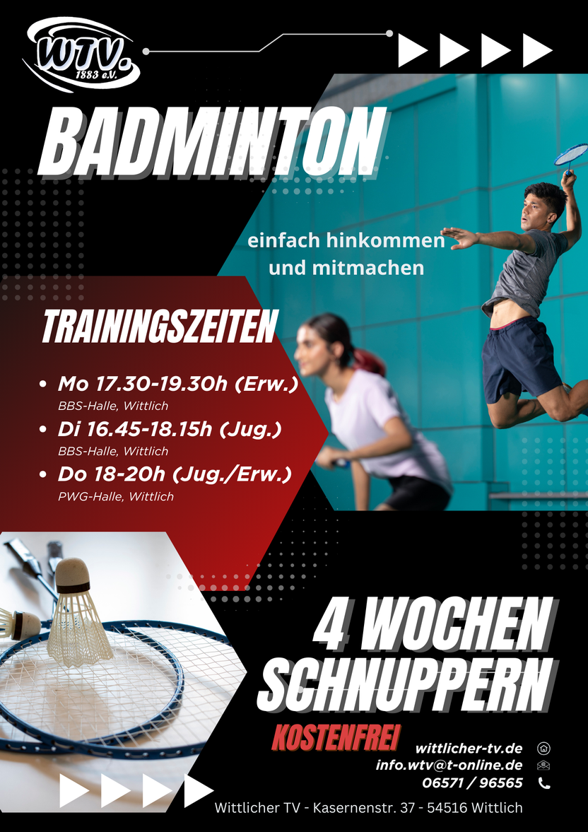 Flyer Badminton